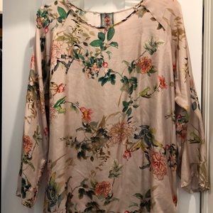 JOHNNY WAS KARMEN SILK TOP NWOT sz XXL